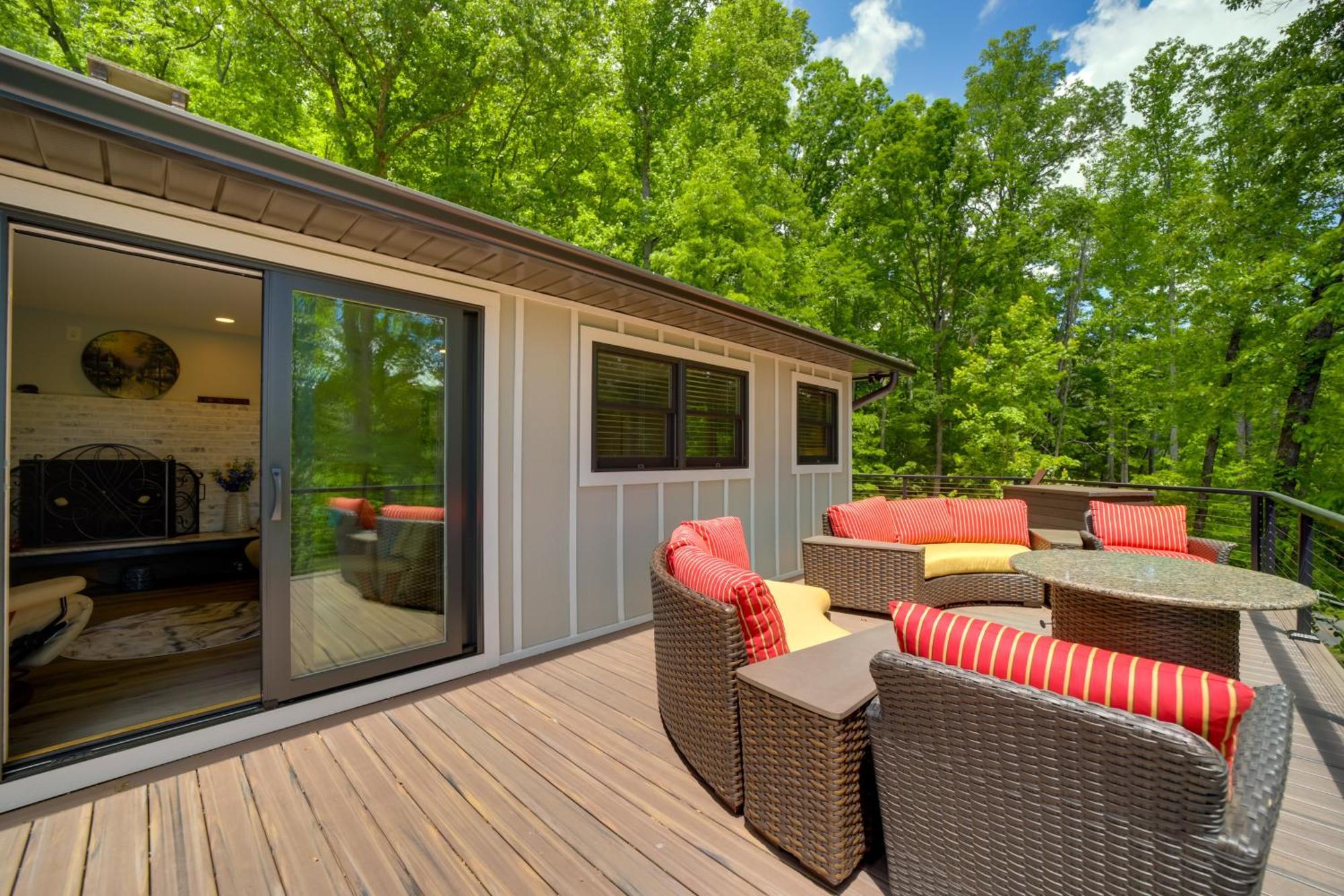 Villa Remote Smoky Mtn Escape With Views And Trail Access! à Cullowhee Extérieur photo